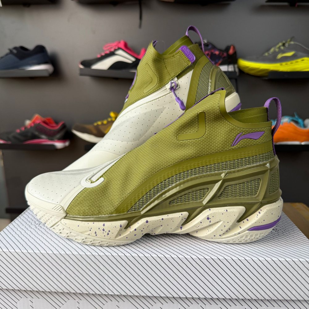 李宁正品反伍BADFIVE男子缓震回弹支撑中帮篮球外场鞋ABFU031