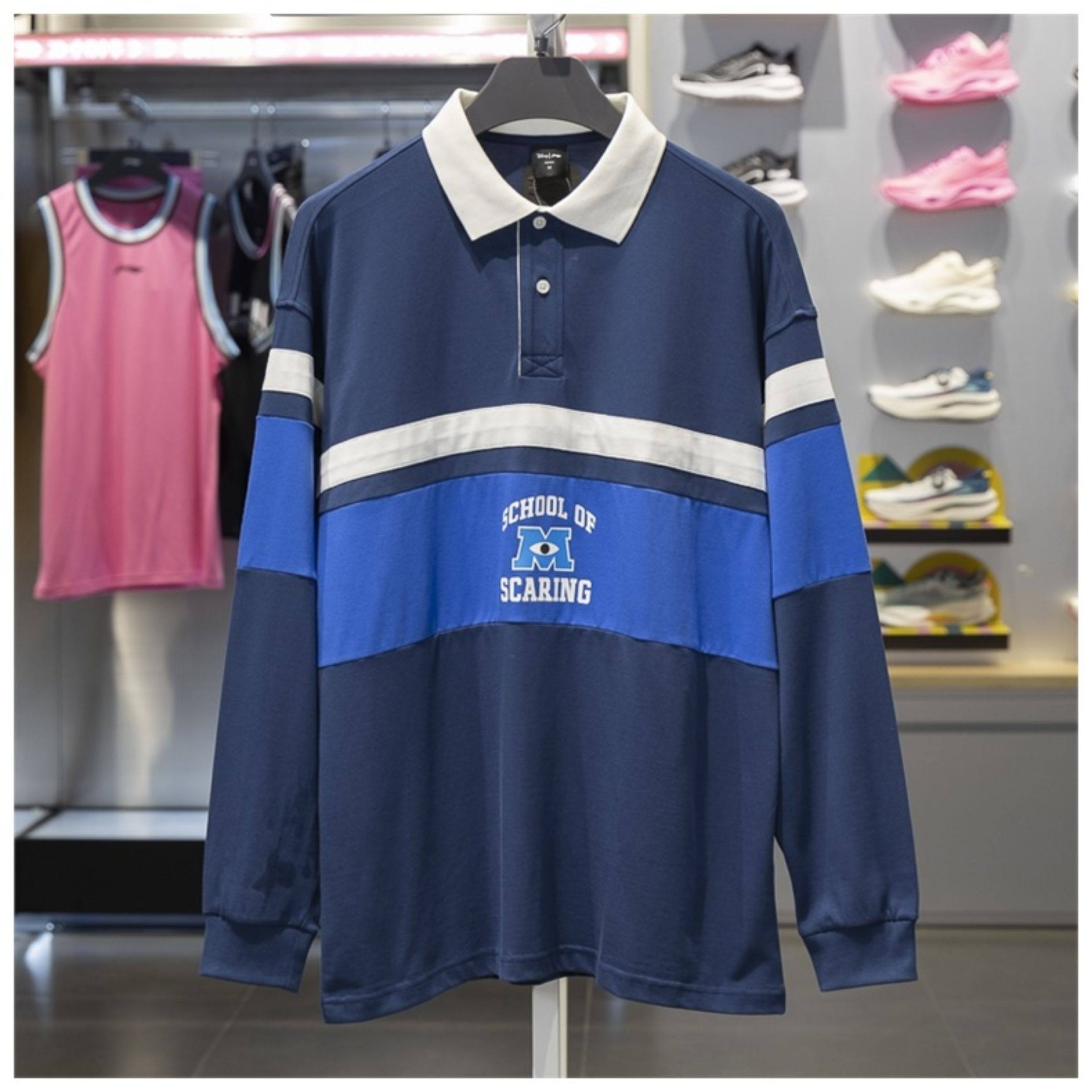 李宁2025秋季X怪兽大学联名系列男子宽松长袖POLO衫APLU145,运动服/休闲服装,运动T恤,淘宝优惠券,粉丝福利购,淘宝优惠卷