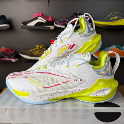 李宁闪击11篮球鞋男2025新款双䨻缓震后驱耐磨实战比赛鞋ABAU053