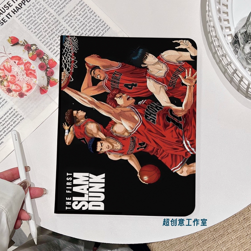 超创意书本式适用2025iPad11A16平板保护套2022第10代7/9代10.2寸Air45翻盖mini67灌篮高手Pro11Air11软壳9.7