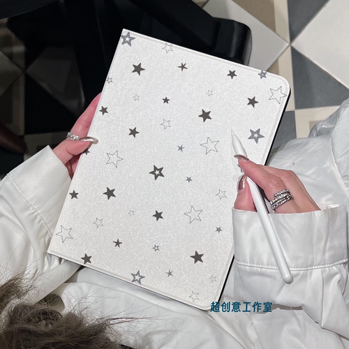 超创意书本式适用2026款iPadAir11平板保护套11代A16第10代9代10.2寸air45翻盖mini67小星星Pro11软壳5代9.7