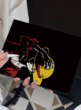 超创意书本式适用2025ipad11a16平板保护套第10代2022款9代10.2寸air45翻盖mini67潮酷路飞pro11Air11软壳9.7