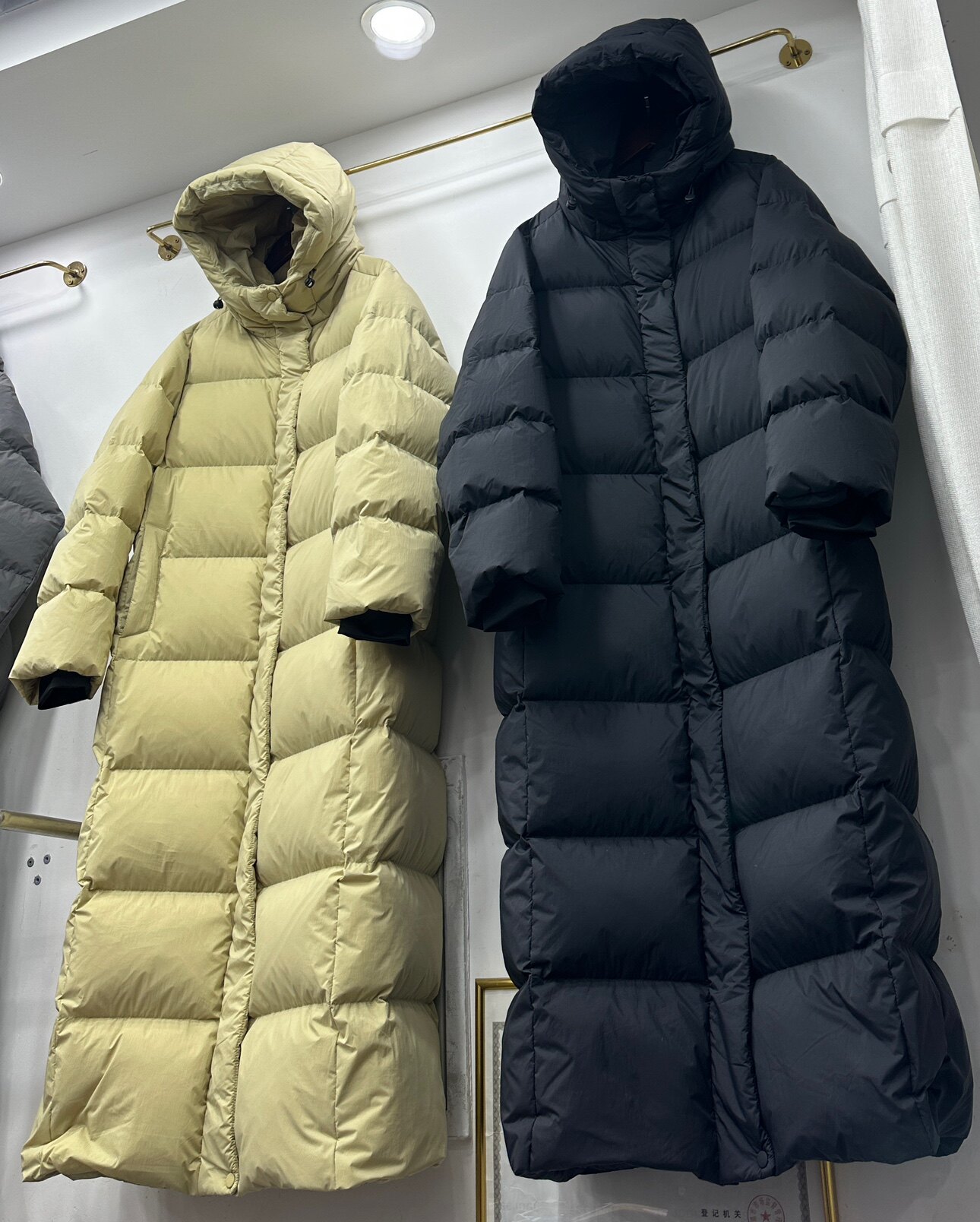 95白鸭绒道木家同款极寒款高端户外冬季羽绒服女长款过膝超长加厚