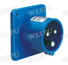 威浦 工业插头 航空插头 TYP531 (16A3芯）暗装插头 IP44