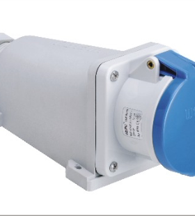 WEIPU 威浦工业插座 连接器TYP6901（63A3芯）明装座 IP44