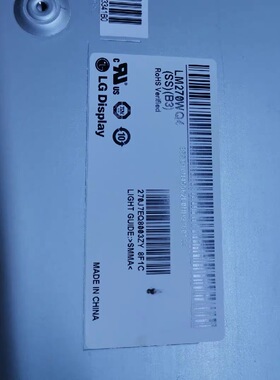 LM270WQ4-SSA1/LM270WQ4-SSB3/LM270WQ5-SSA1 LM270WQ6-SSA1