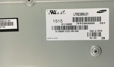 全 LM238WF4-SSA1 B1液晶屏幕新LTM238HL01 06 LTM238HL04 02 07