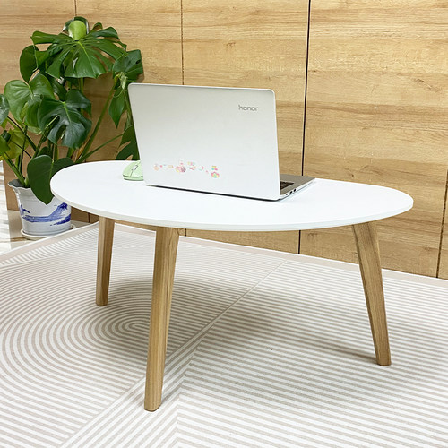 蒙台梭利鹅蛋桌北欧风简约实木桌