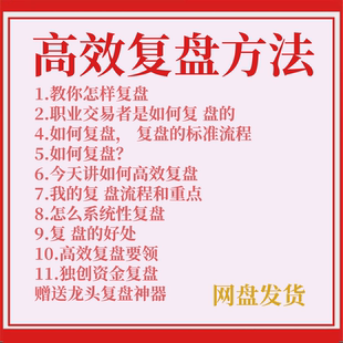 炒股复盘复盘工具情绪周期盘口热点集合竞价龙虎榜游资战法