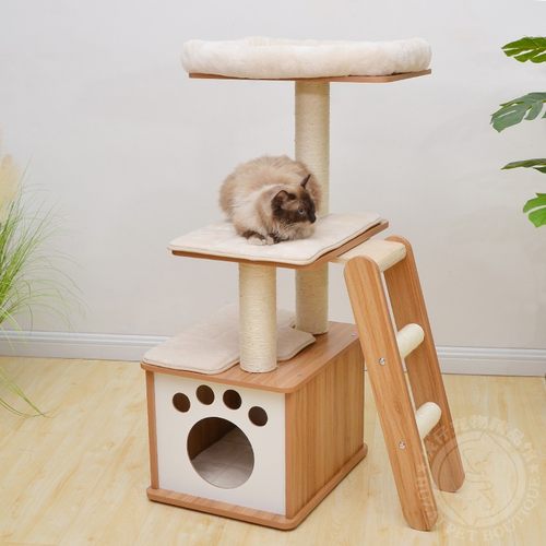 猫爬架贴面板可拆洗耐磨