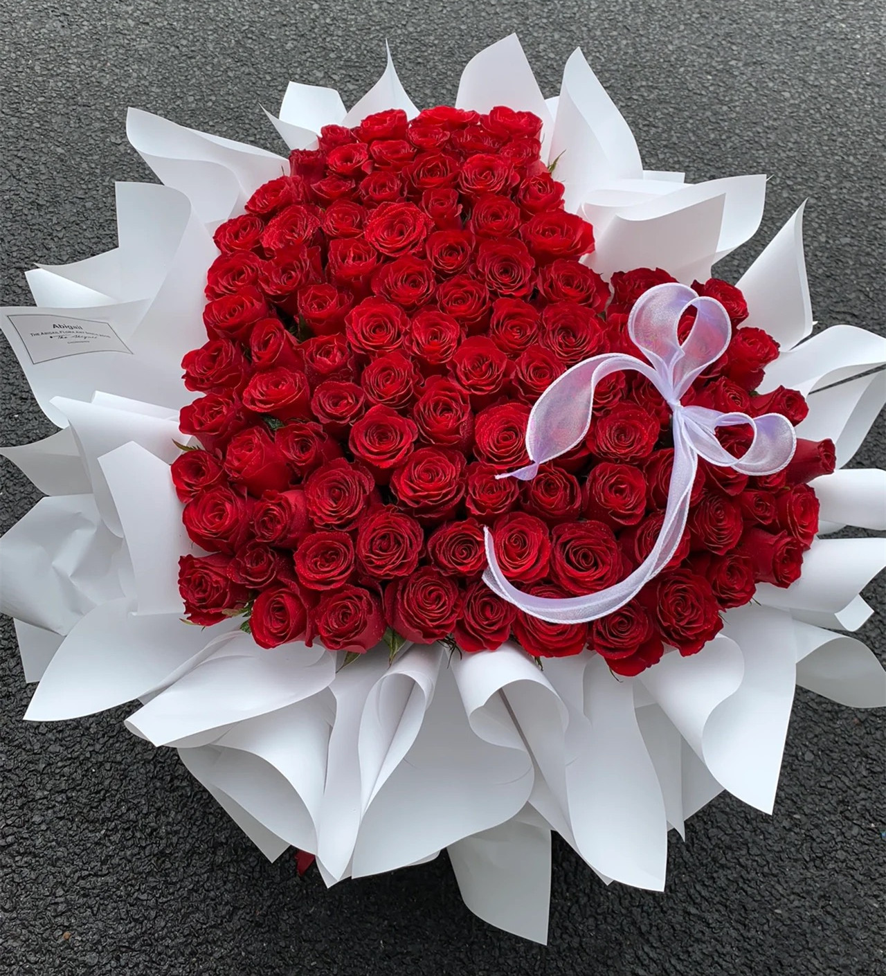 99朵求婚订婚心形洛神荔枝玫瑰花束同城速递鲜花北京上海婚礼静安