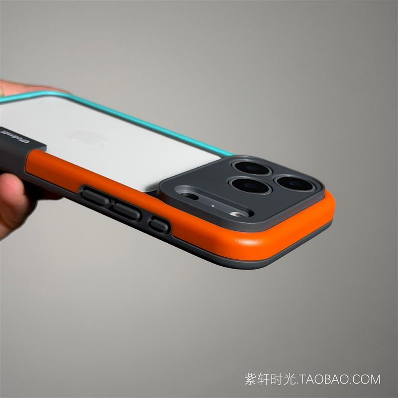 镂空纯边框硅胶套双色适用iPhone18pro苹果17promax手机壳16pro透气散热15plus防滑13/12无背板mini气囊防摔