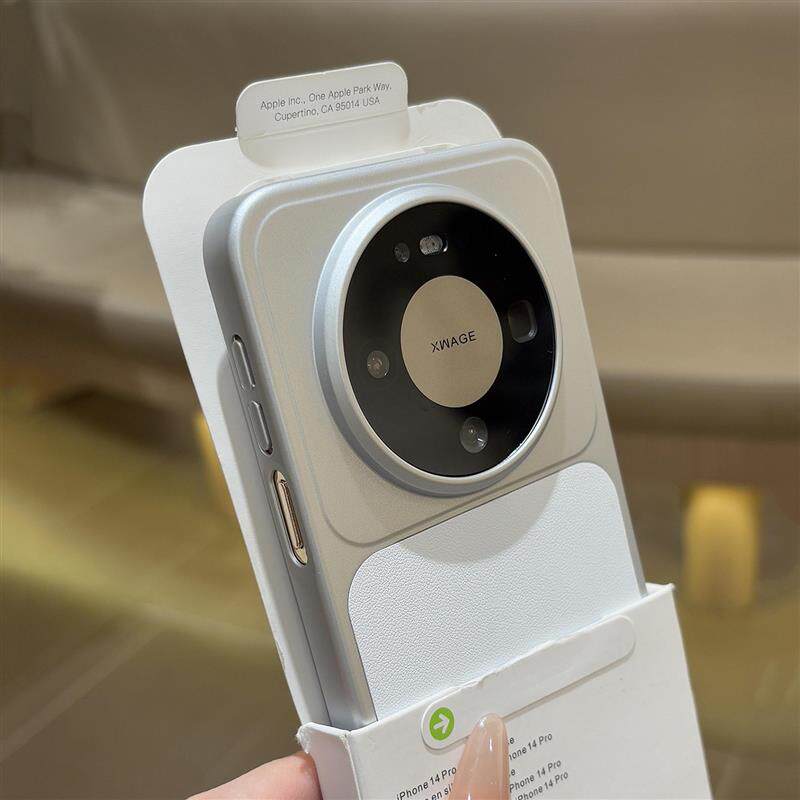 秒变17系列素皮荔枝纹磁吸适用华为mate80promax手机保护壳70Air