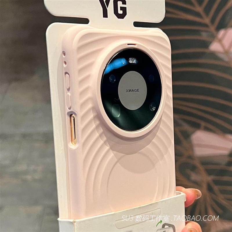 磁吸充电适用iPhone17苹果17promax手机壳16plus高级感15波漾液态硅胶14不会发黄13全包四角防摔烟灰粉色网红