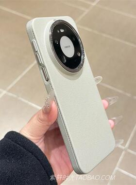 耐脏散热素皮荔枝纹适用OPPOFindx8/x8pro手机壳vivoX200钛灰色X2