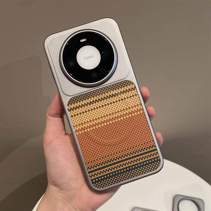 凯夫拉纹秒变17磁吸适用华为mate80promax手机壳70air/60pro荣耀5