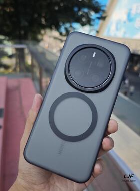 轻砂高级磁吸适用荣耀Magic7手机壳魔术6Pro磨砂荣耀200简约300透