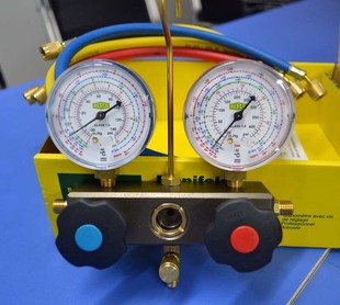 瑞士进口威科REFCO空调加氟双表组BM2-6-DS-R22 冷媒压力检测表组