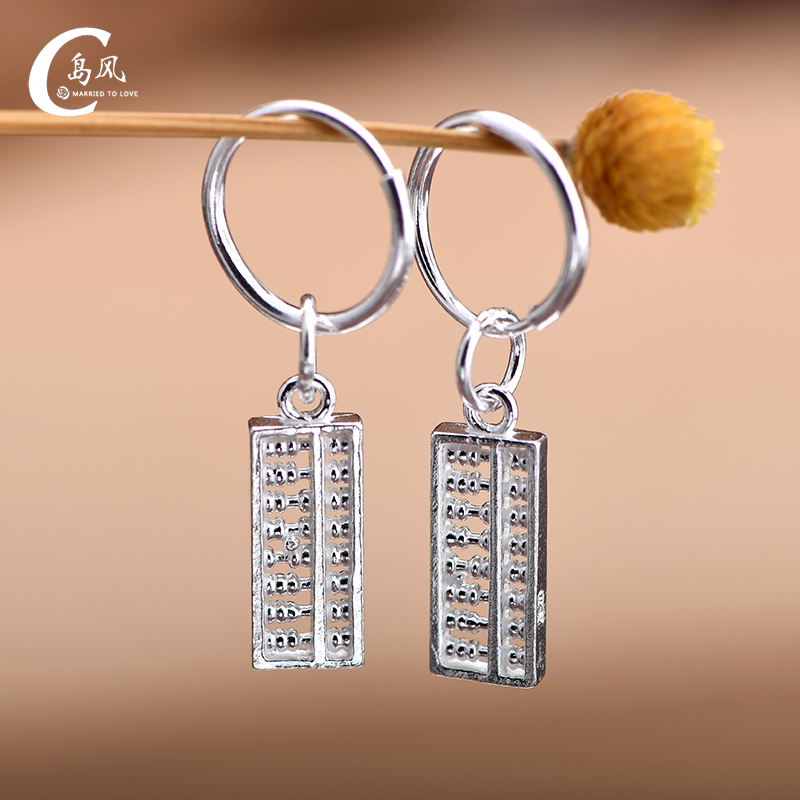 21年新款潮个性别致99足银耳环