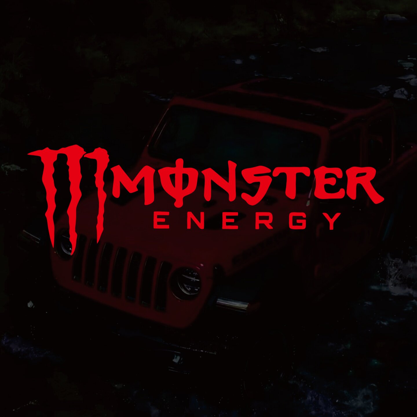 鬼爪怪兽适用于Monster摩托车贴纸 反光防水机车贴画 改装车身贴
