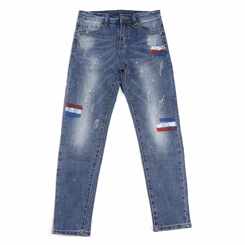 Jeans pour adolescent Sarouel en coton pour été - Ref 1462250 Image 5