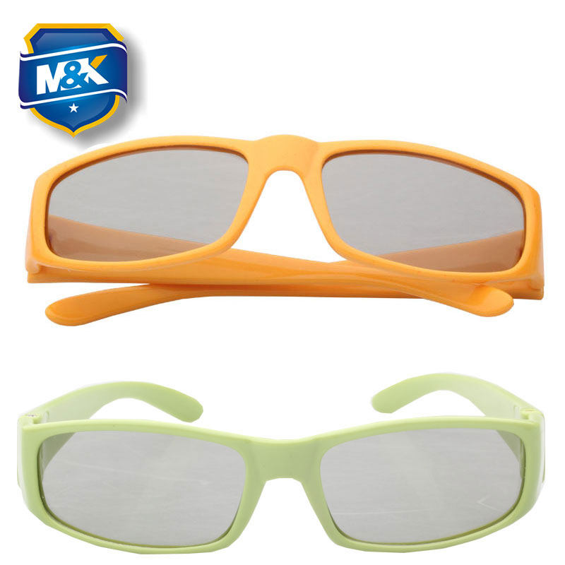 儿童款小童 3d立体眼镜 reald电影院 偏光偏振不闪式 3d电视通用