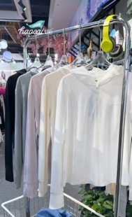 好彩2026夏新款 透气668 女士防晒衣冰击0压角大帽檐防晒服冰感修身