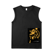 破坏刀割朋克纯棉无袖 kurt 坎肩背 grunge punk cobain 科特柯本