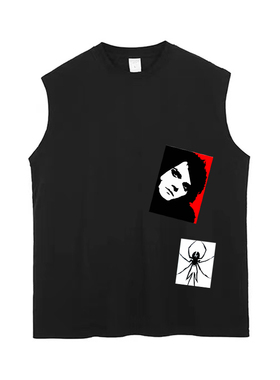 my chemical romance 我的化学浪漫emo punk纯棉无袖坎肩背心Tee