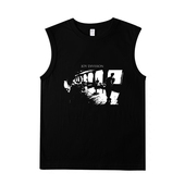 纯棉短袖 joy T恤背心坎肩 暗黑摇滚 后朋克 division 快乐小分队