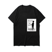 cure cry boys the don goth rock哥特摇滚乐队复古做旧纯棉T恤
