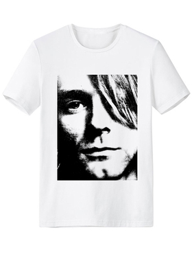 kurt cobain柯本涅盘车库摇滚乐队Grunge Rock男女款oversizeT恤