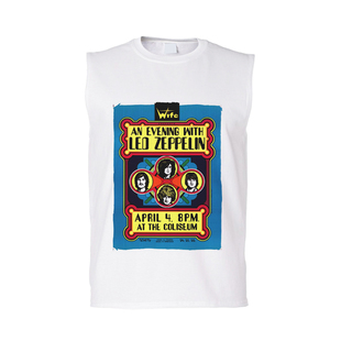 Led Zeppelin齐柏林飞艇复古摇滚乐队欧美街头风格坎肩背心无袖T