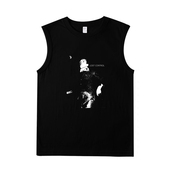 快乐分裂后朋暗黑冰冷神经质舞蹈纯棉短袖 joy division 背心坎肩T