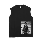 坎肩背心T sex pistols性手枪破坏印花做旧朋克叛逆纯棉无袖 shirt
