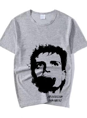 Ian Curtis 伊安柯蒂斯 joy division 后朋摇滚 无袖坎肩背心T恤