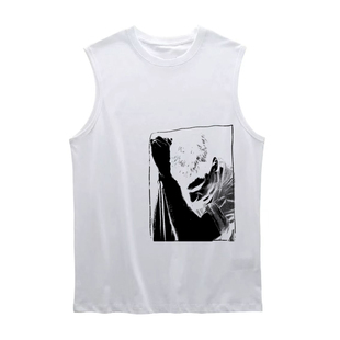 pink floyd metallica rammstein joy division摇滚乐队坎肩背心T