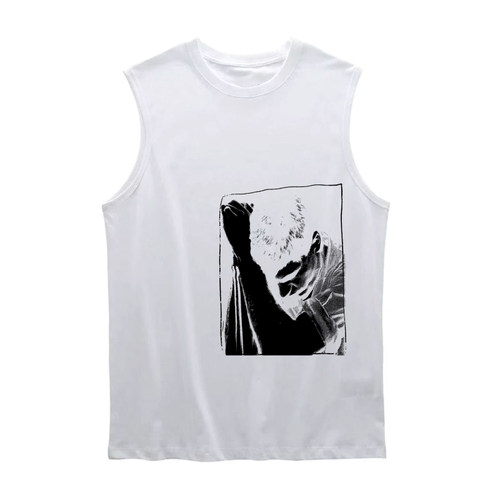 pink floyd metallica rammstein joy division摇滚乐队坎肩背心T