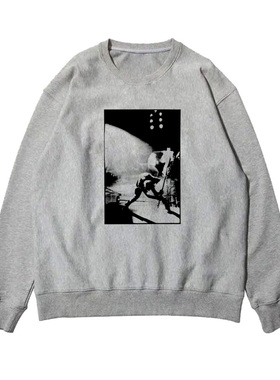 the-clash-london-calling冲撞砸吉他朋克风Punk加绒宽松卫衣外套