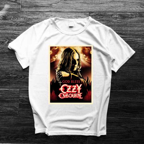 奥兹·奥斯朋ozzy osbourne黑色安息日哥特重金属男女夏季T恤