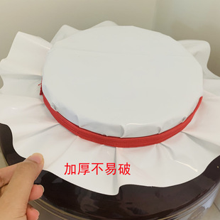 酒坛封口化纤布 纤维布防水防油食品级专用密封材料30cm-90cm圆形