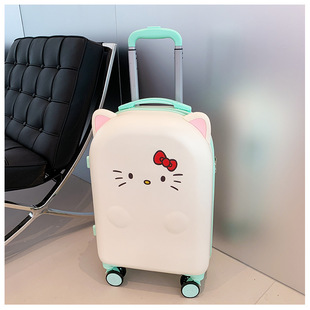 登机旅行箱子20寸行李儿童拉杆男女小孩学生Hello Kitty凯蒂猫KT