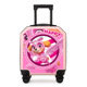儿童拉杆箱男女孩行李18寸密码 万向轮学生登机旅行汪汪队天天粉色