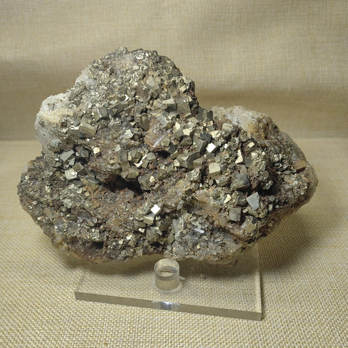 L107天然黄铁矿立方体原石矿物晶体矿标矿石晶簇地质宝石 pyrite