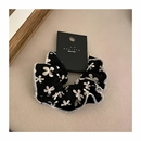 简约碎花大肠发圈日韩高级感百搭绑头发网红发绳ins气质头绳发卡