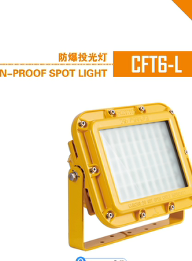 海星海事 船用防爆投光灯100W 防水钢化LED灯CFT6-L石油平台海洋