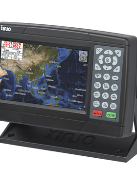 海图机新诺7寸船用GPS卫星导航仪北斗双模定位航迹航点XF608