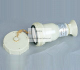 船用塑料尼龙插座无固定CZS102-1/2/3/4水密防水插头16A IP56正品