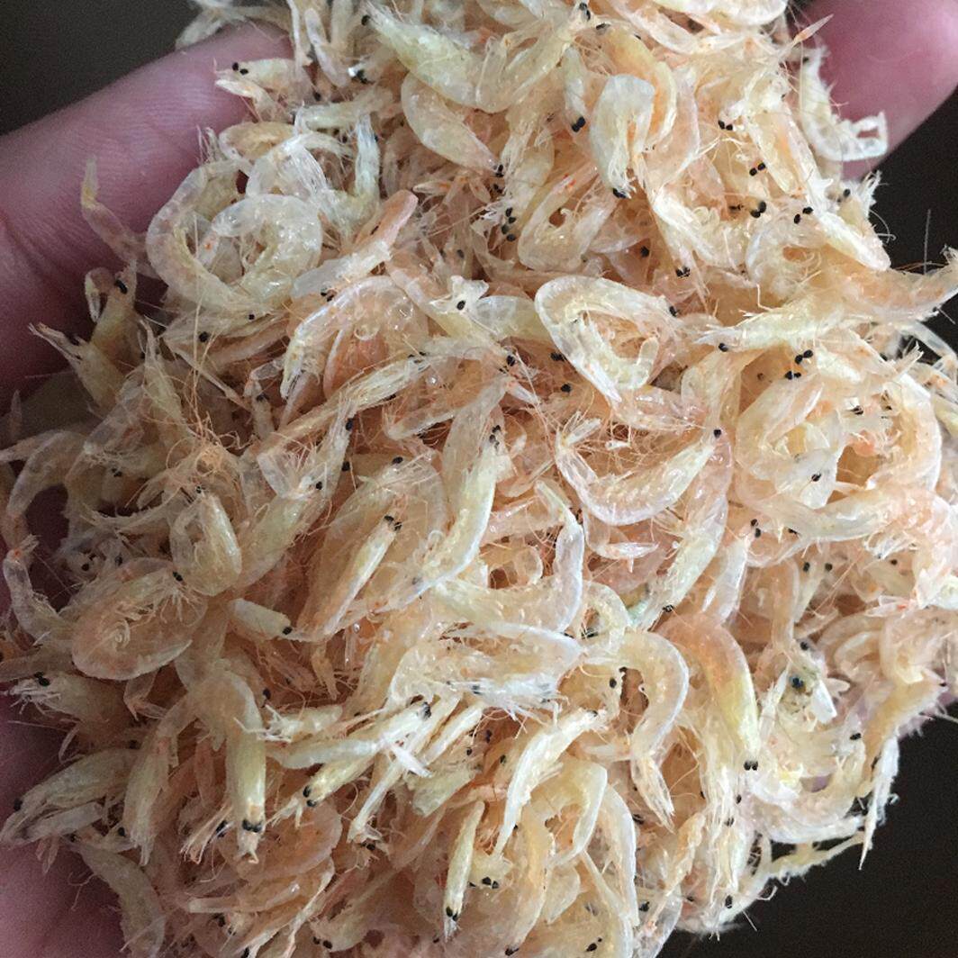 菜菜海鲜 海捕淡干虾皮 500克记得冷冻保存包邮