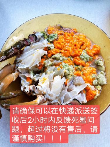 青蟹膏蟹1000克/共3只包活包邮